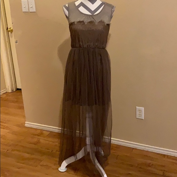 Areve Dresses & Skirts - Anthropology AREVE Shear sleeveless Dress SMALL